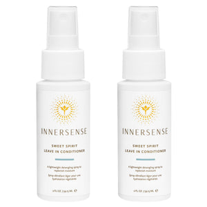 INNERSENSE Sweet Spirit, botella con atomizador para desenredar y humectar.