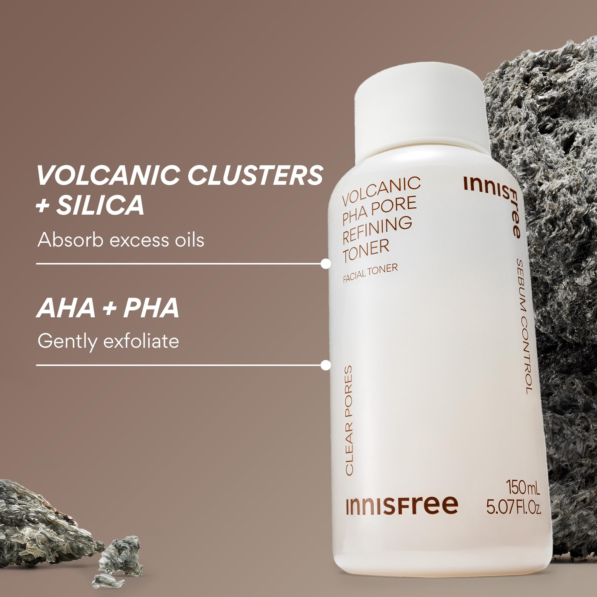 Innisfree Volcanic PHA Toner: resultado suave tras uso diario.