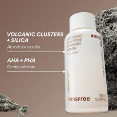 Innisfree Volcanic PHA Toner: resultado suave tras uso diario.