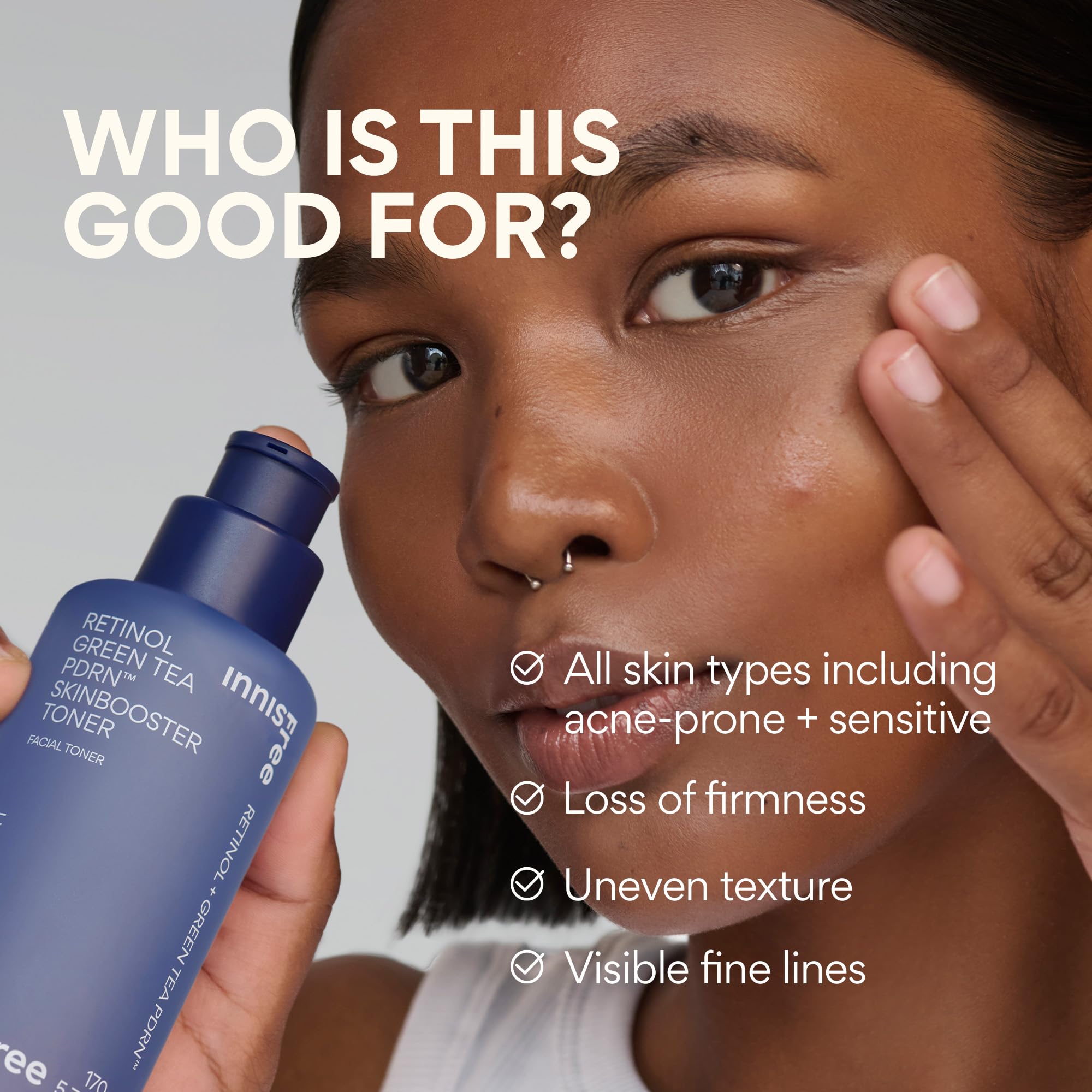 innisfree Tónico Retinol con Té Verde PDRN ideal para ritual diario de cuidado ligero