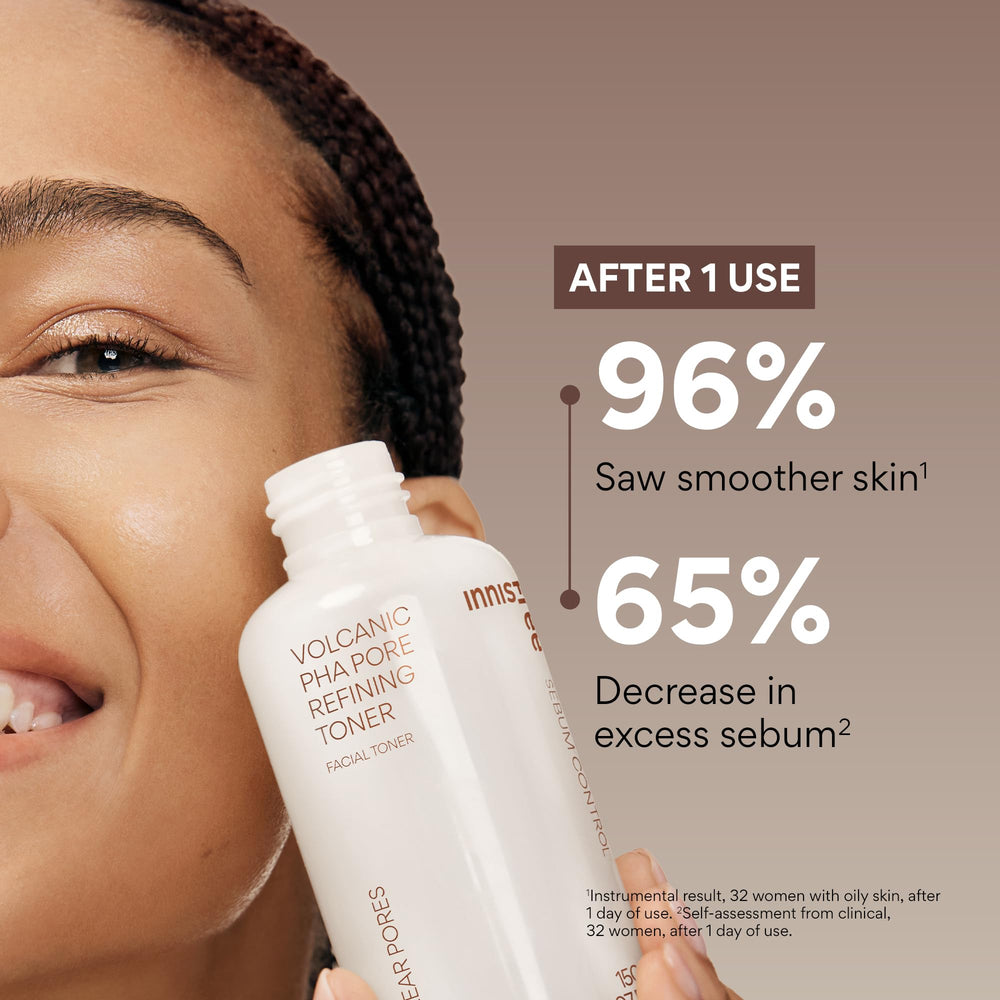 Innisfree Toner: textura ligera para controlar brillos y refinar poros.