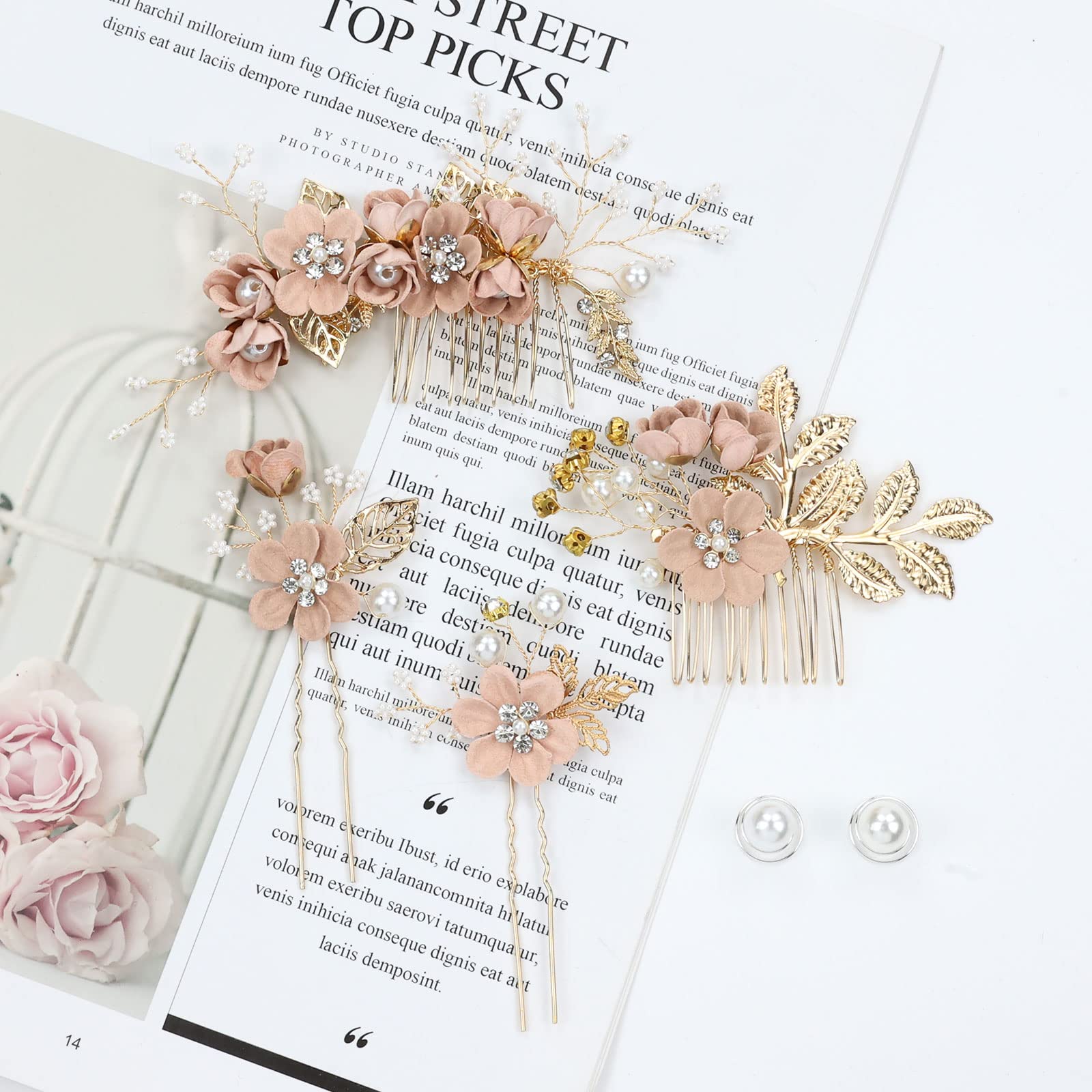 inSowni conjunto completo de accesorios nupiales para novia