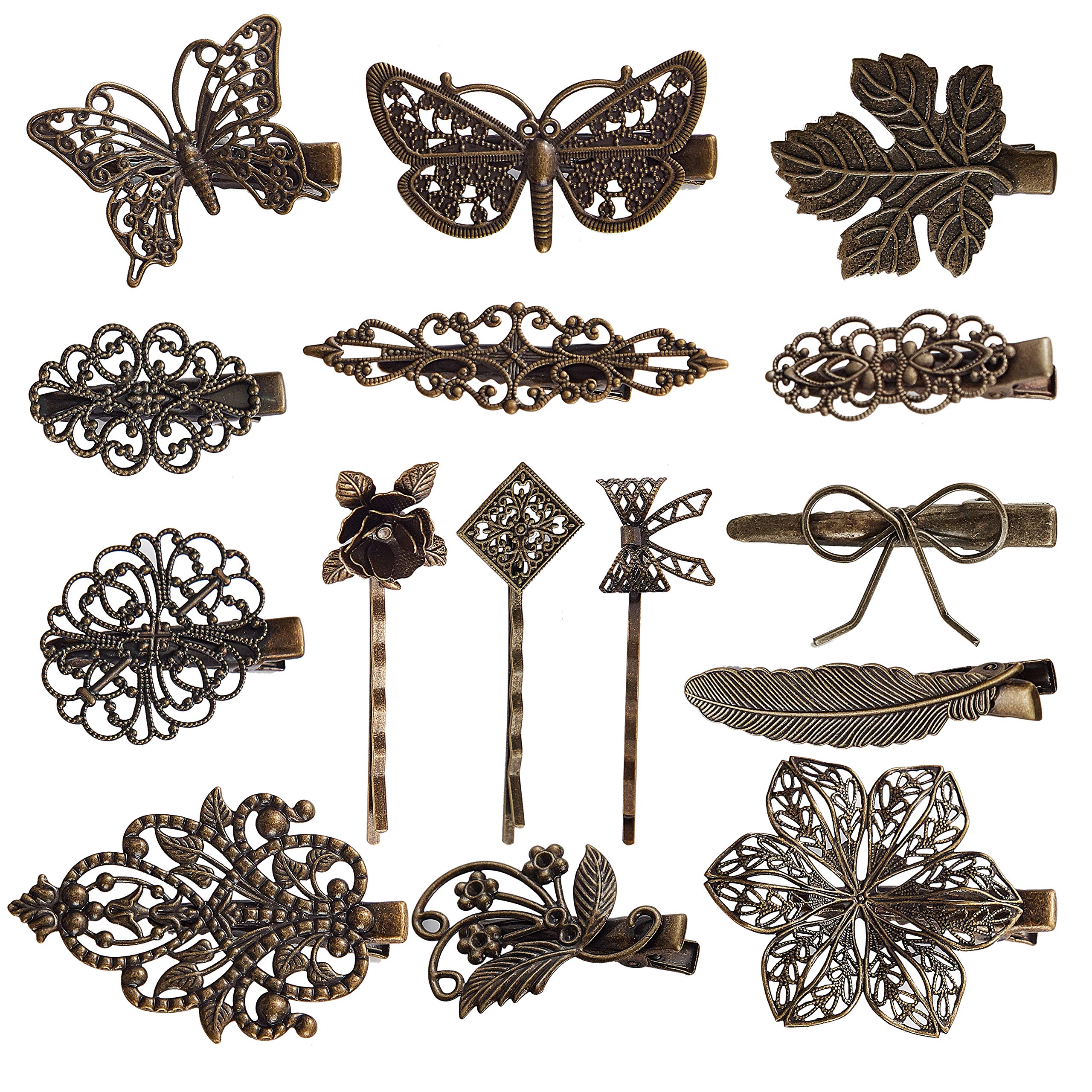 inSowni flor bronce, toque elegante para coletas y moños.