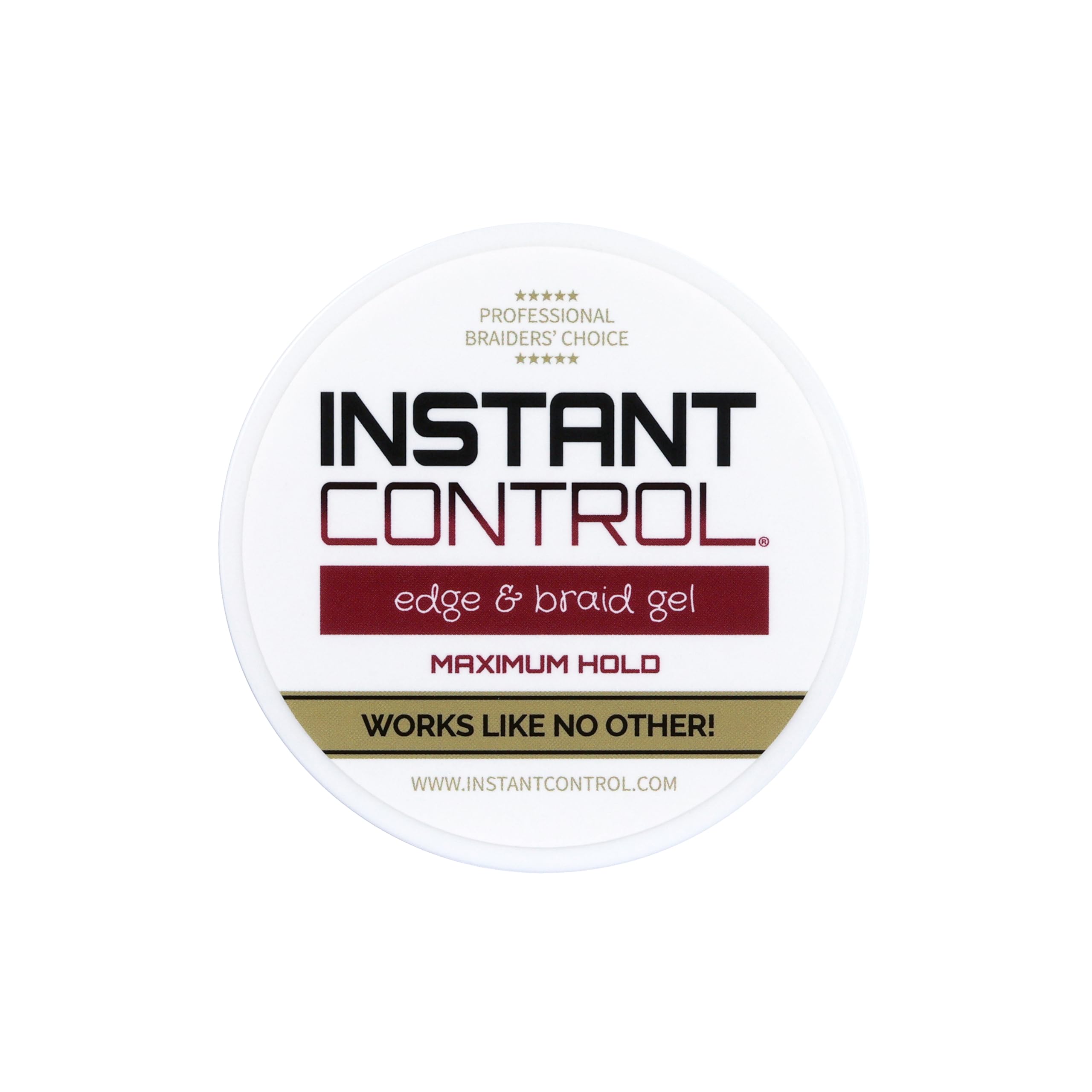 Aplicación suave con gel Instant Control para bordes y trenzas