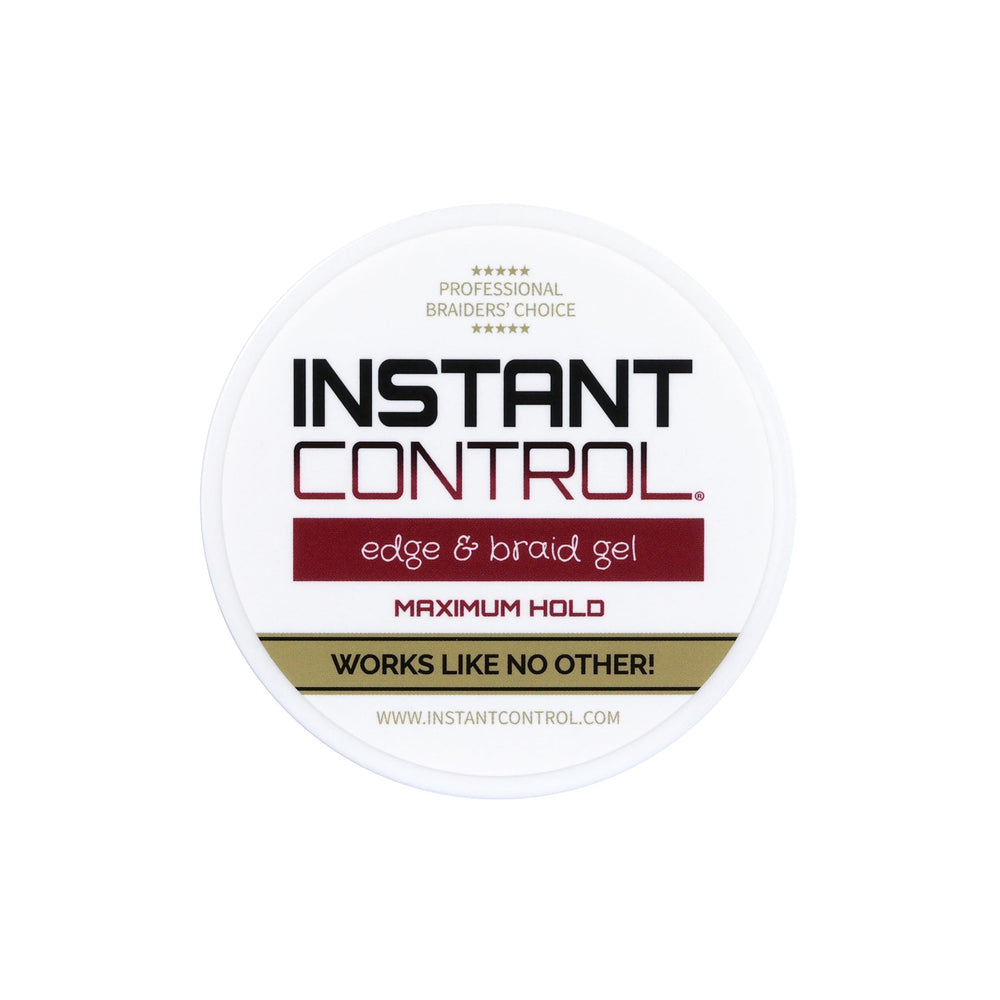 Aplicación suave con gel Instant Control para bordes y trenzas