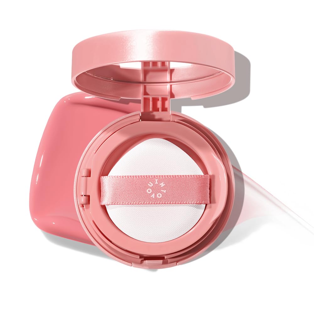 Into You crema blush air cushion textura agua para hidratación suave y duradera