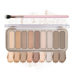 IONSGAKO Paleta matte nude en cemento, color intenso y duradero.