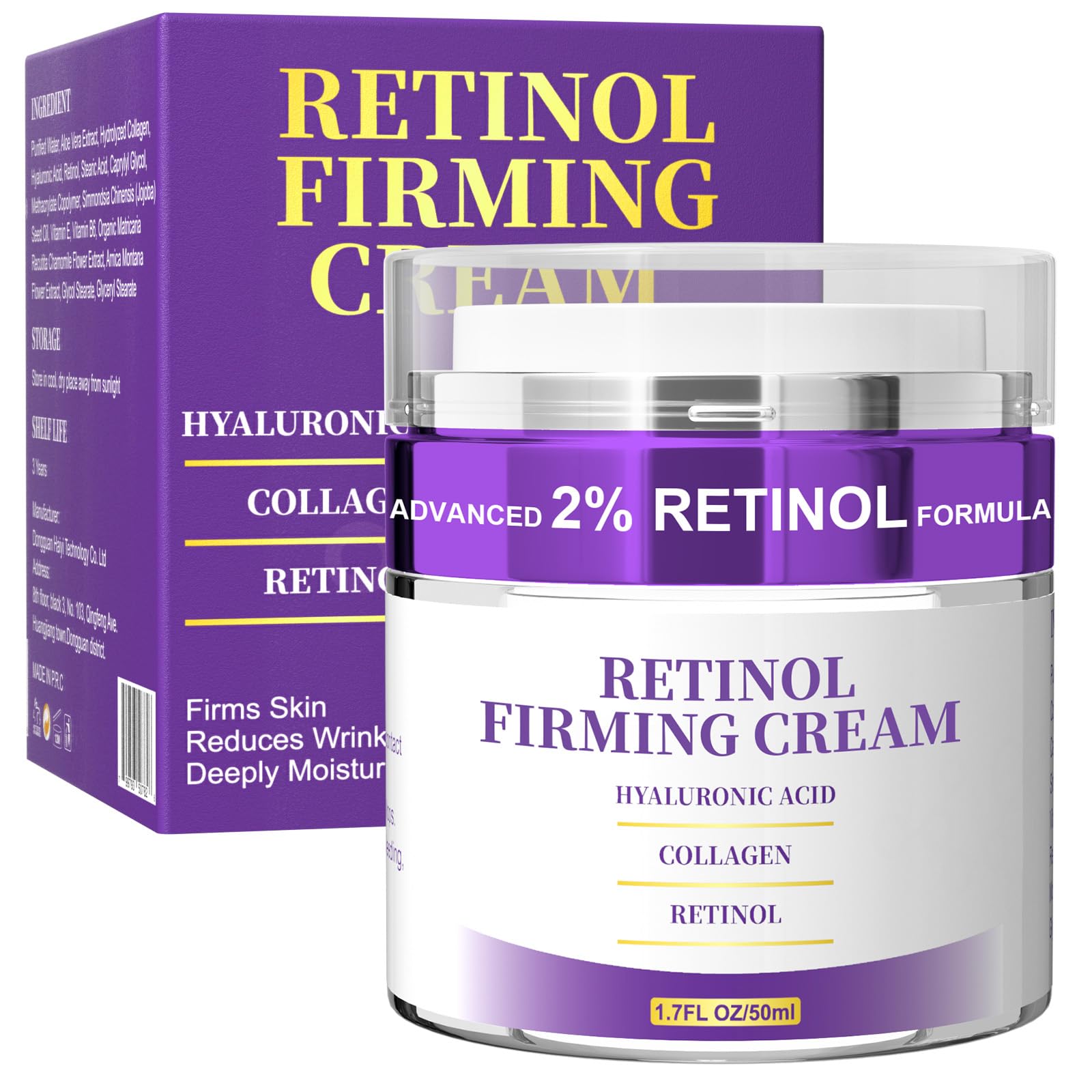 Ippurger crema retinol rostro y cuello, textura suave que hidrata profundamente