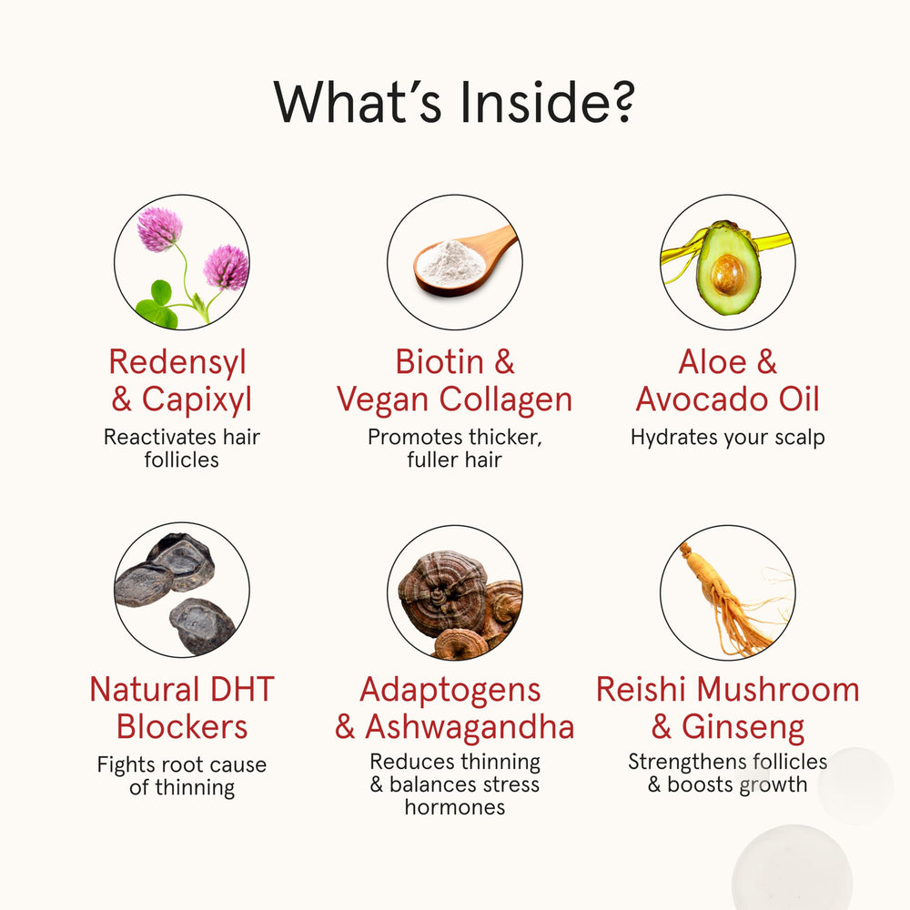 iRestore con ginseng y péptidos, fortalecimiento desde la raíz