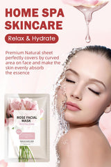 irev mascarilla facial hialurónico rosas: hidratación profunda y limpieza suave de poros.