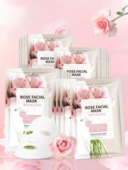 irev mascarilla facial rosas rosa: hidratación suave para piel radiante.