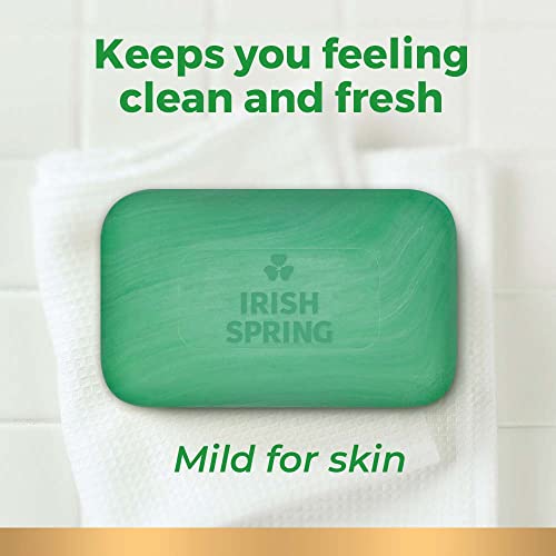 Paquete de 3 barras Irish Spring Aloe para múltiples duchas.
