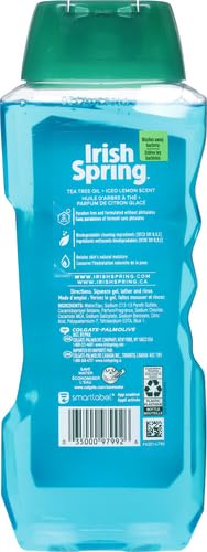 Irish Spring Aroma mentolado con limón frío para despertar