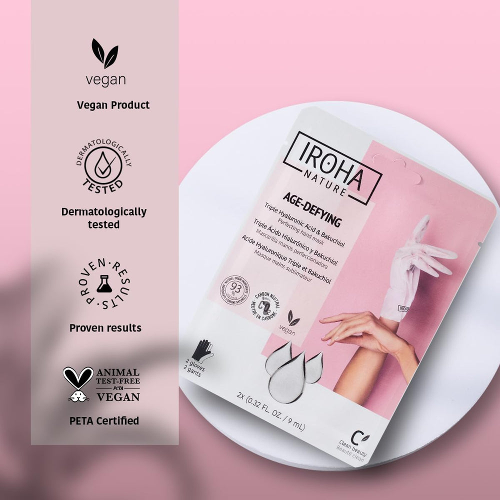 IROHA NATURE pack 4 pares apto para veganos y libre de crueldad.