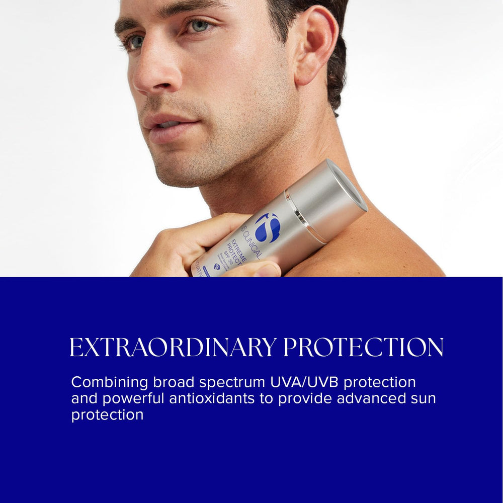 Protección de amplio espectro de iS CLINICAL Extreme Protect SPF 30 para piel expuesta