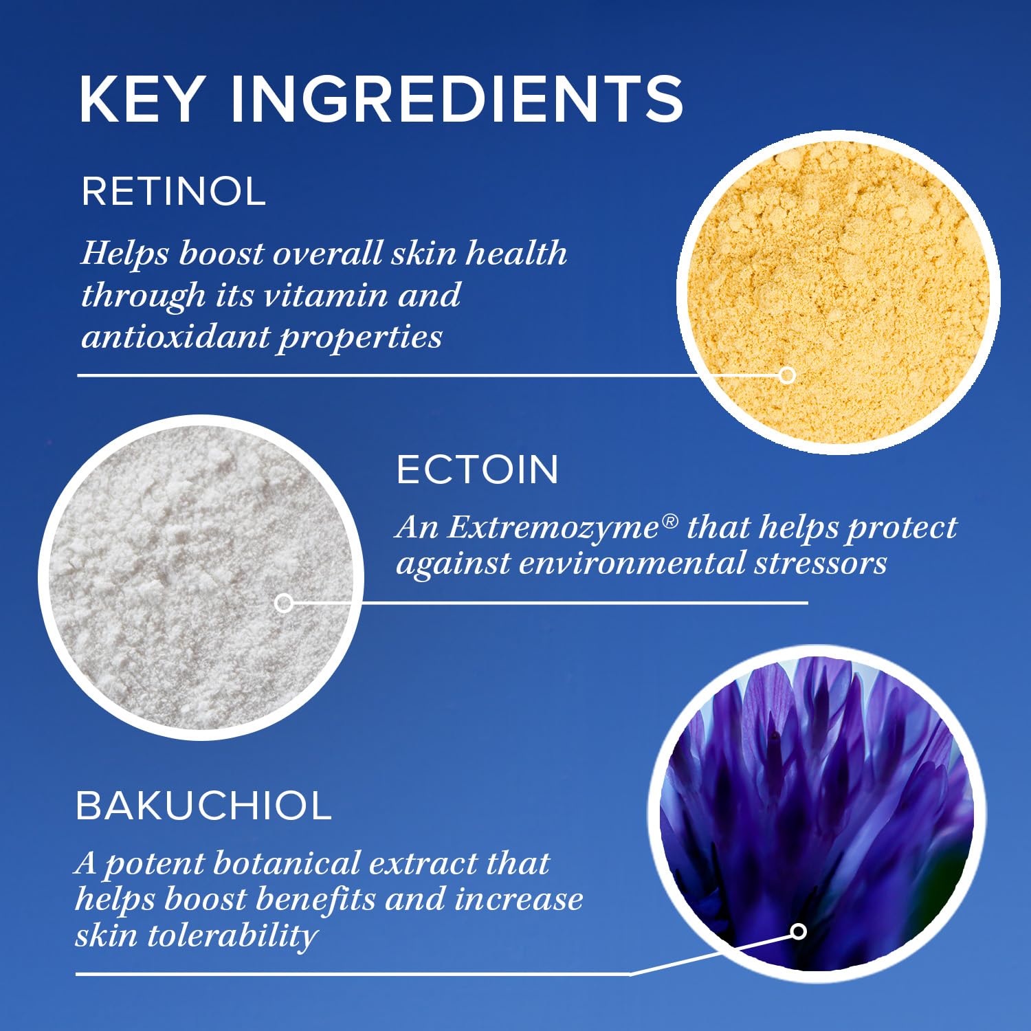 Brillo suave en la piel tras usar iS CLINICAL Retinol+ Emulsion 0.3