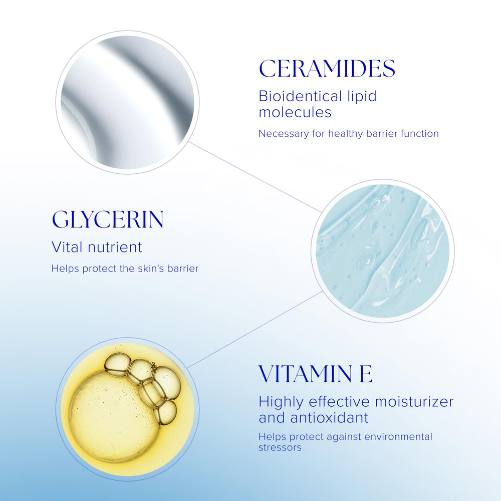 Etiqueta de iS CLINICAL Sheald Recovery Balm con indicaciones y beneficios.