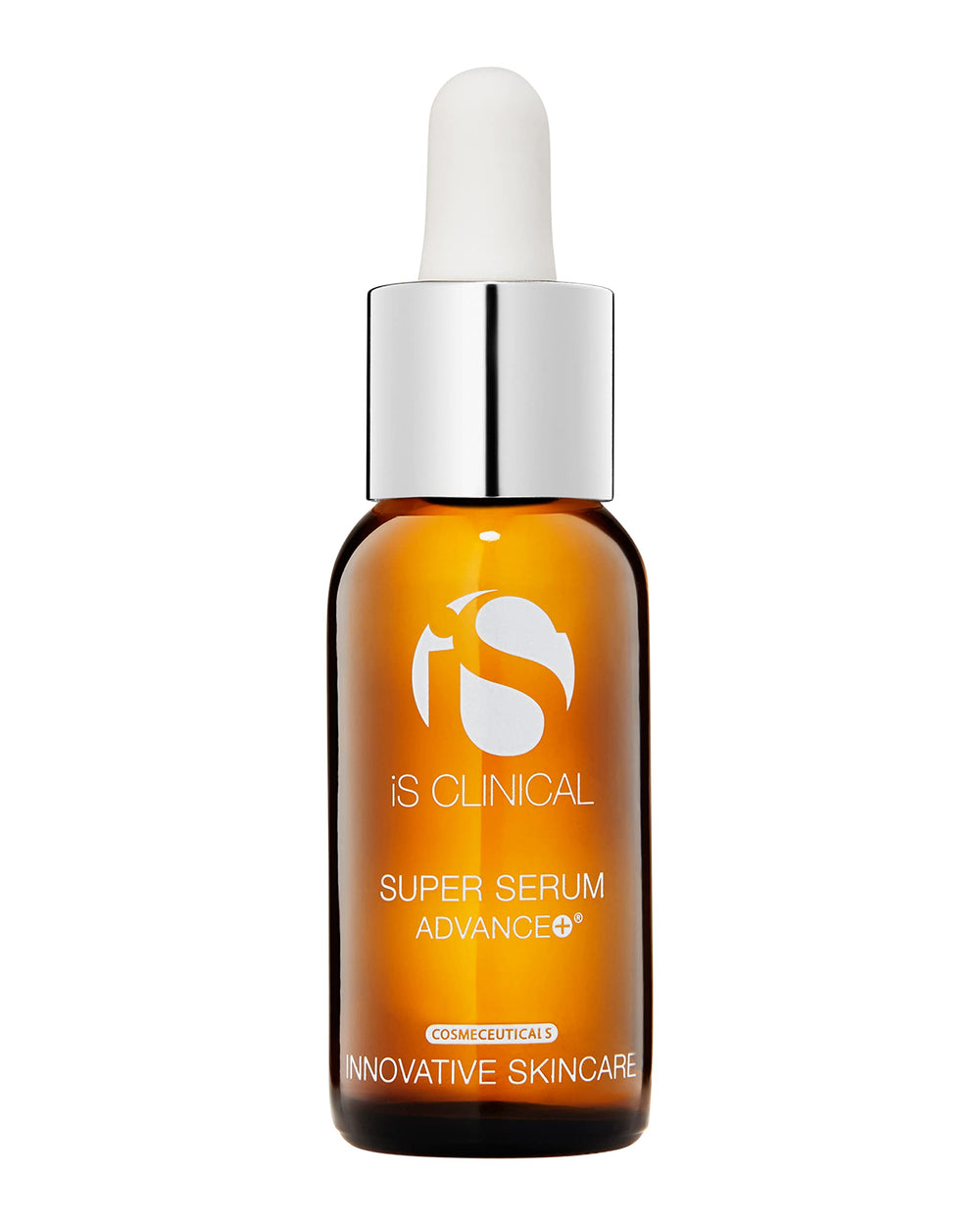 iS CLINICAL Super Serum Advance+ botella con gotero para uso diario