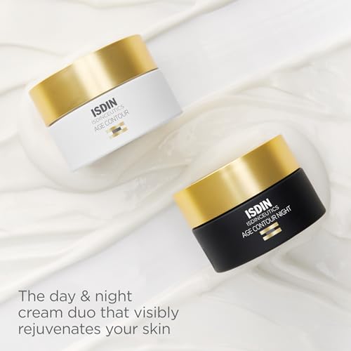 ISDIN Contorno de Edad Crema Nocturna, uso nocturno para piel descansada.