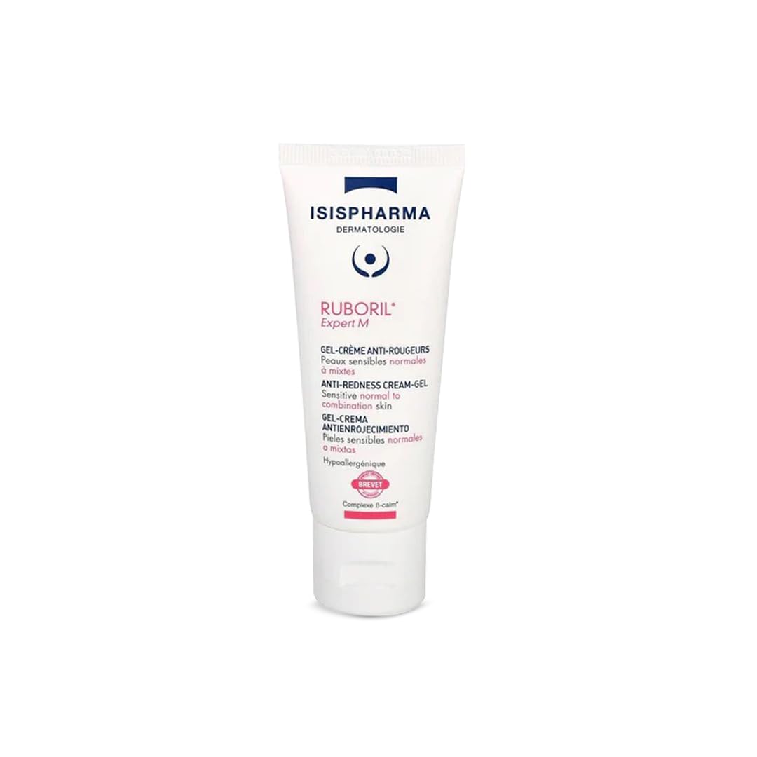 IsisPharma Ruboril Expert M crema antirojeces en bote de 40 ml para piel sensible.