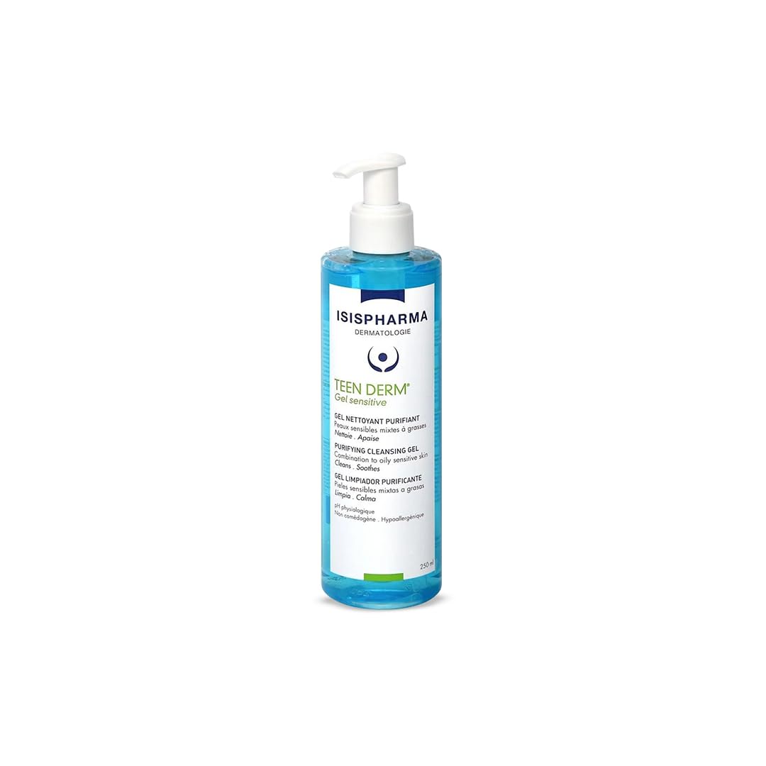 IsisPharma Gel Derm Juvenil Sensible en bote, hidratación suave para piel sensible