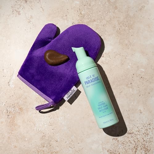 Isle of Paradise mousse-sin-olor-bronceado-natural ideal para uso diario.