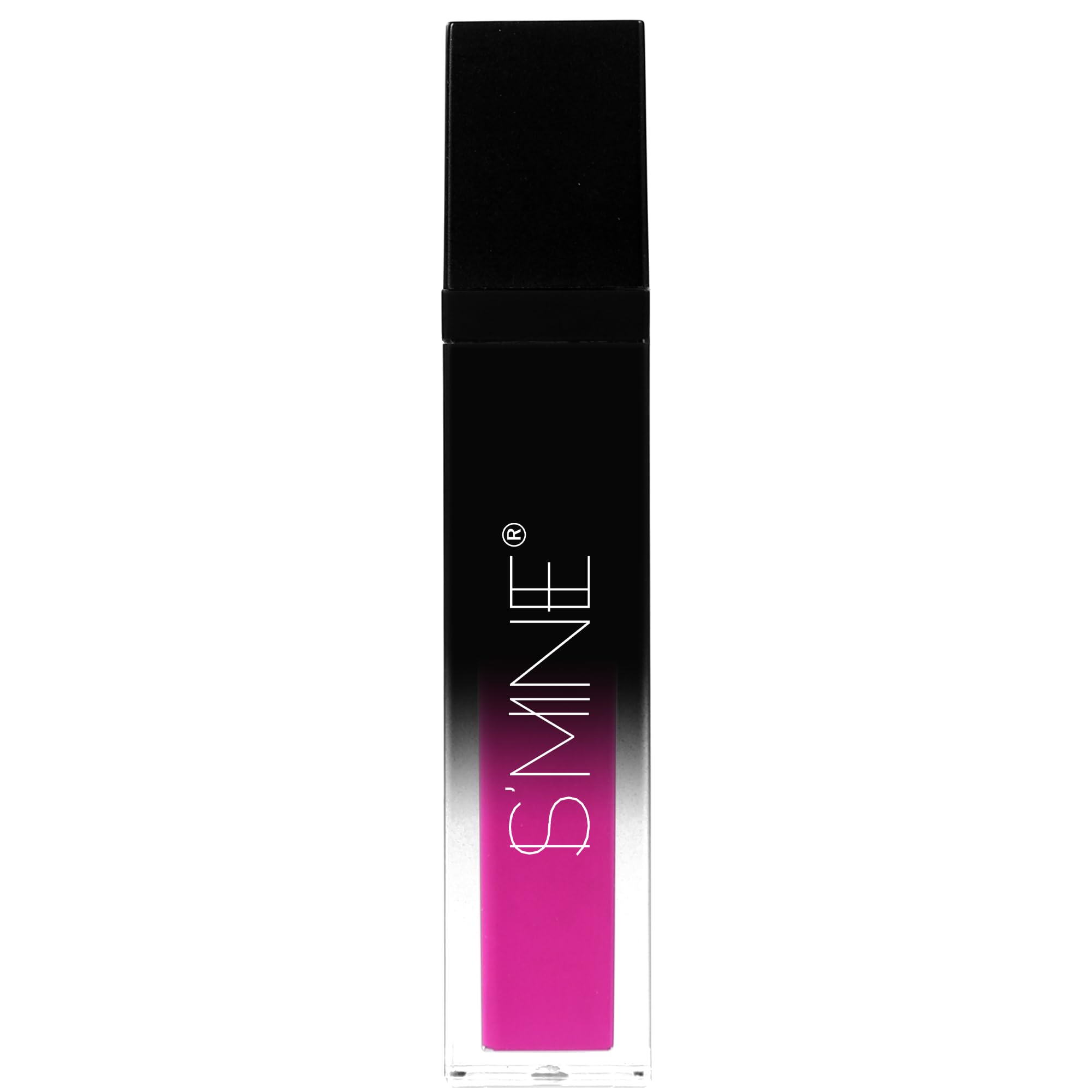 IS'MINE labial líquido mate rosa intenso, color vibrante para un look duradero