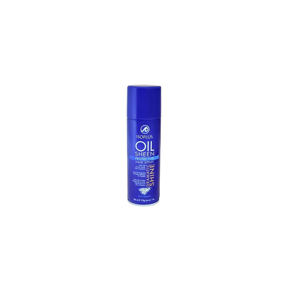 Isoplus Brillo de Aceite: spray para cabello que aporta brillo instantáneo y facilita el peinado.