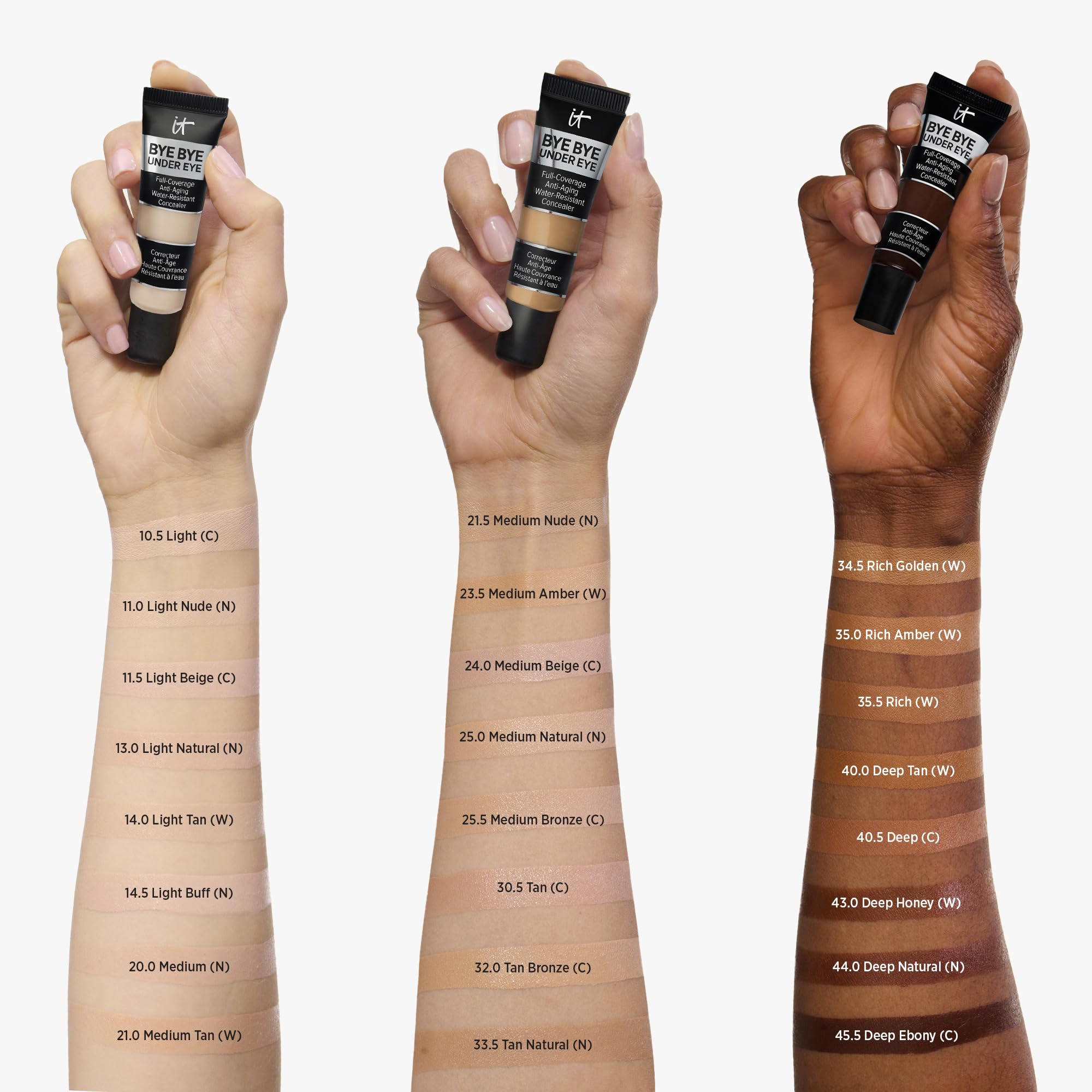 Duración de hasta 24 horas para un rostro fresco con IT Cosmetics.