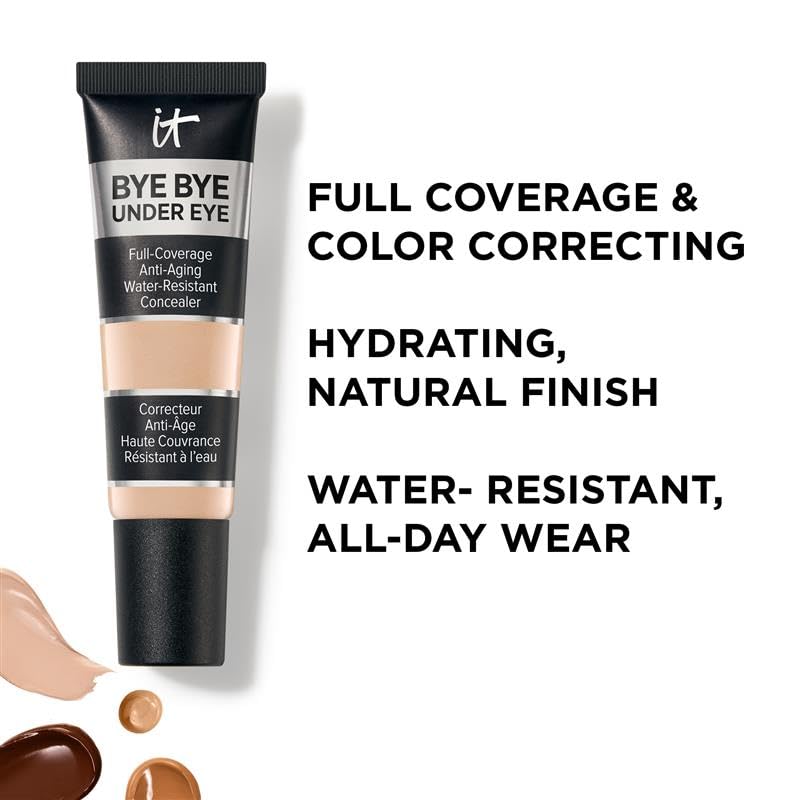 Concealer resistente al agua de IT Cosmetics para uso diario.