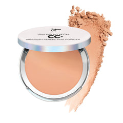 IT Cosmetics CC+ Airbrush Powder con cobertura ligera para un acabado suave y uniforme