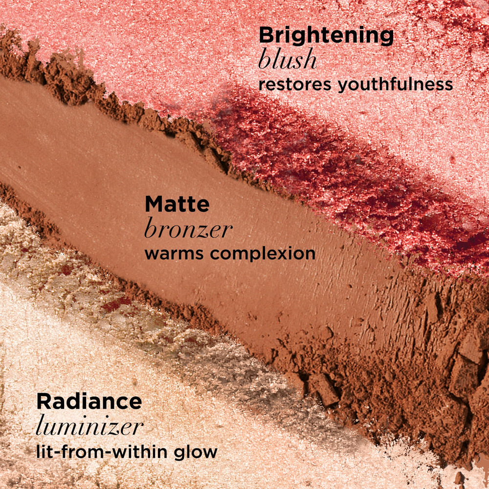 IT Cosmetics luminizador radiante para resaltar rasgos con brillo sutil.