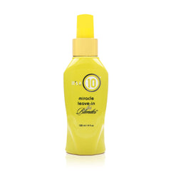 It's a 10 Haircare Milagro para rubias en botella, realza brillo y suavidad.