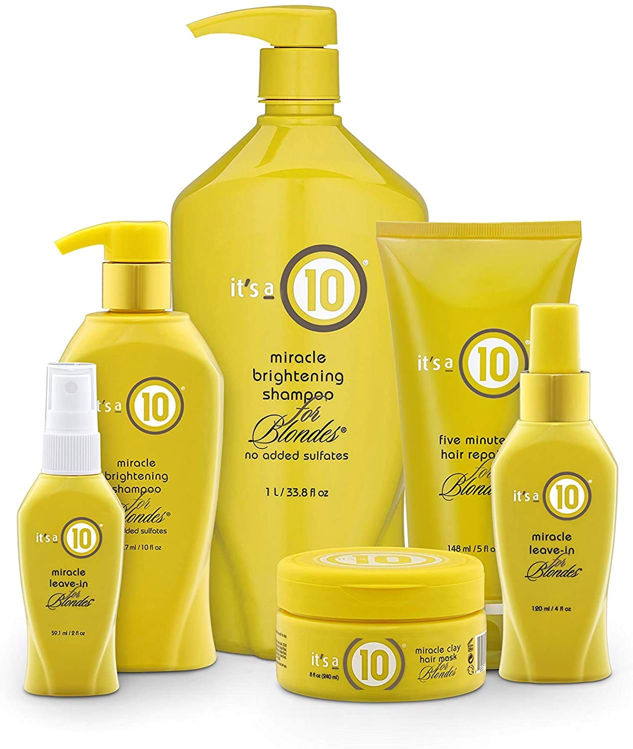 It's a 10 Haircare Milagro para rubias, mejora el peinado diario.