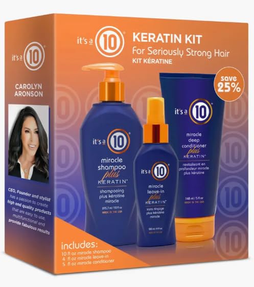 Its a 10 Keratina champu: brillo suave y desenredo facil