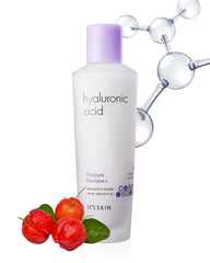 It'S SKIN emulsión hialurónica en botella para hidratación duradera y piel suave.
