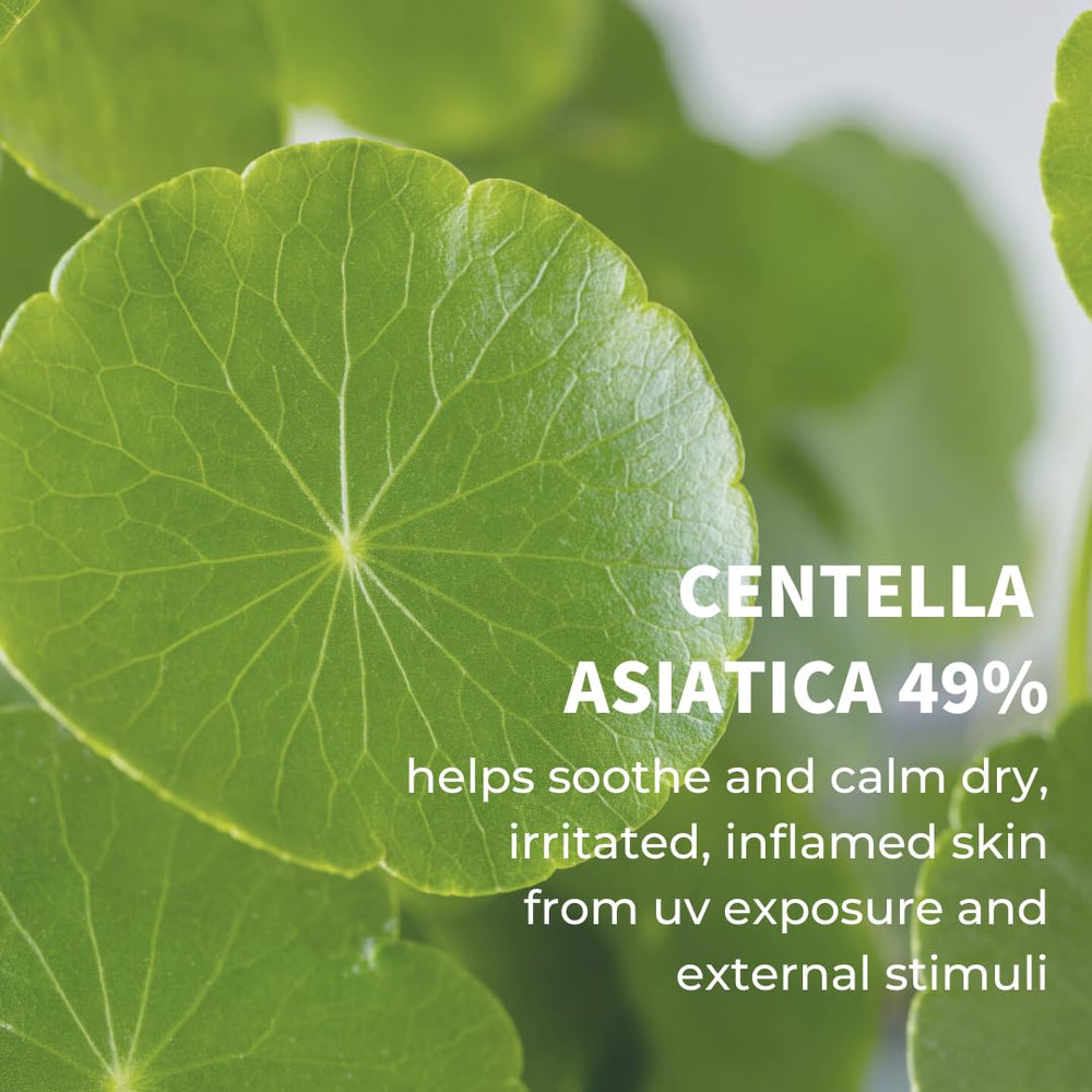 IUNIK Centella Calming Protector Solar, sin rastro blanco ideal para maquillaje.