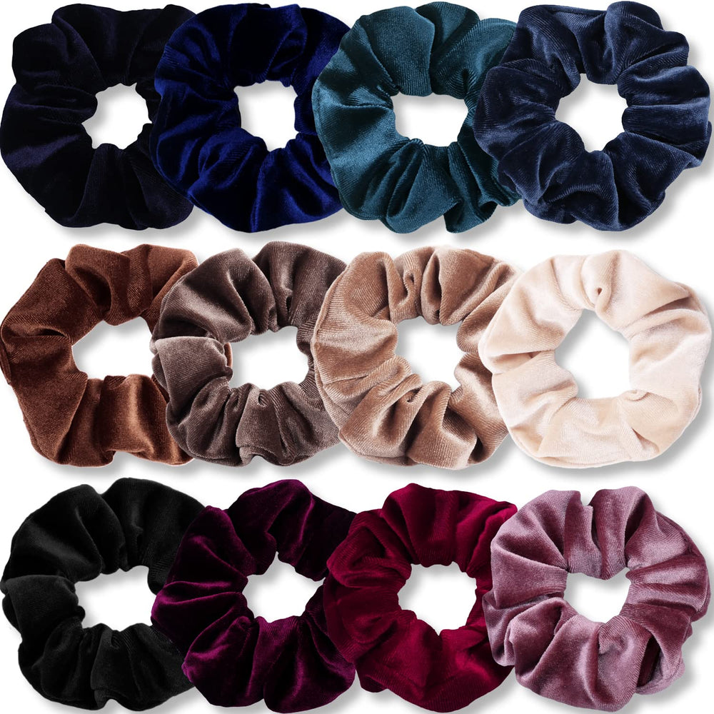 IVARYSS coletas de terciopelo frontal para peinados elegantes y fáciles