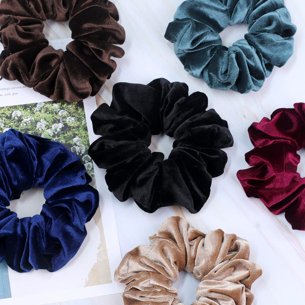 IVARYSS scrunchie de diámetro de 6 pulgadas, ideal para cabello grueso.