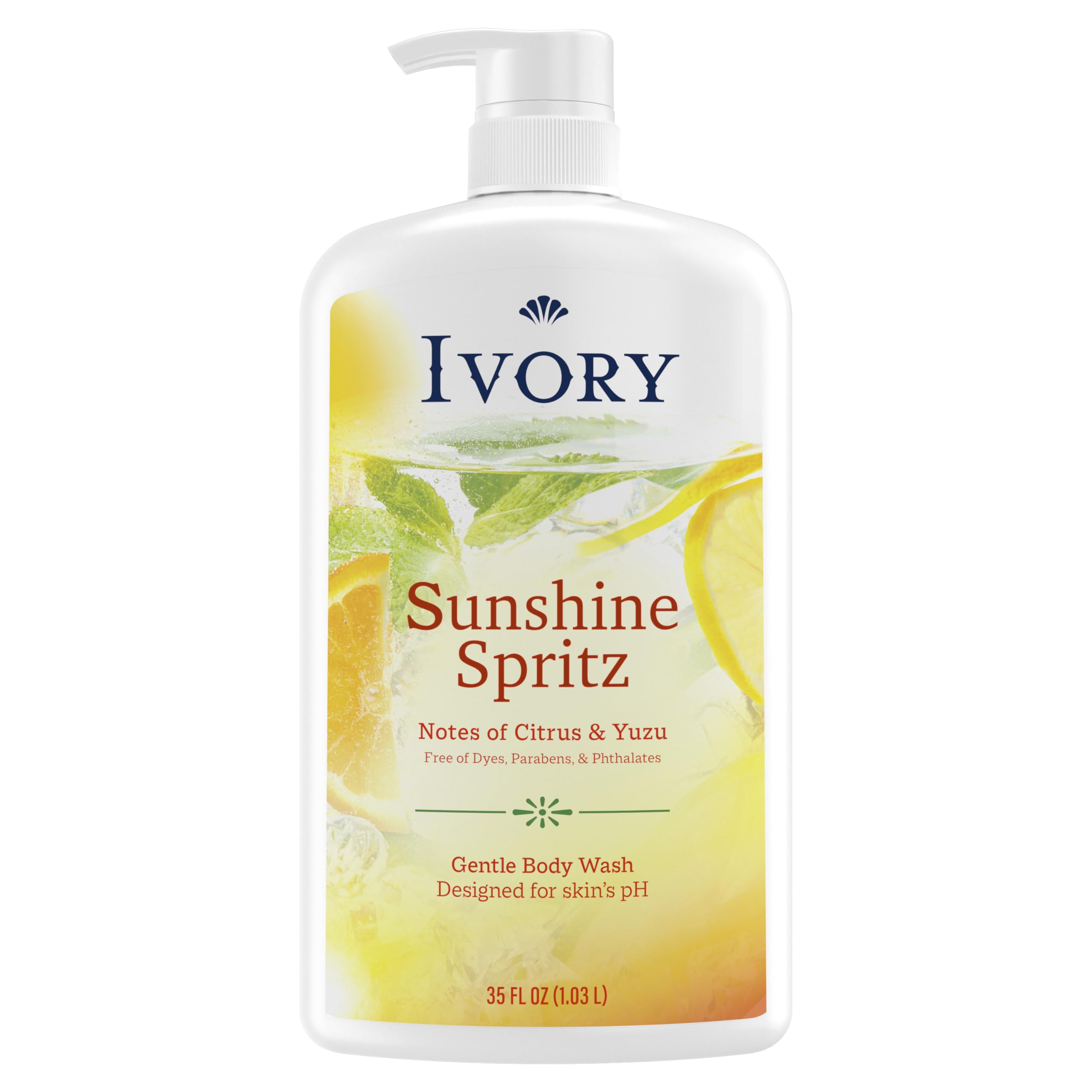 Ivory Body Wash: limpieza suave que respeta la piel sin irritación.