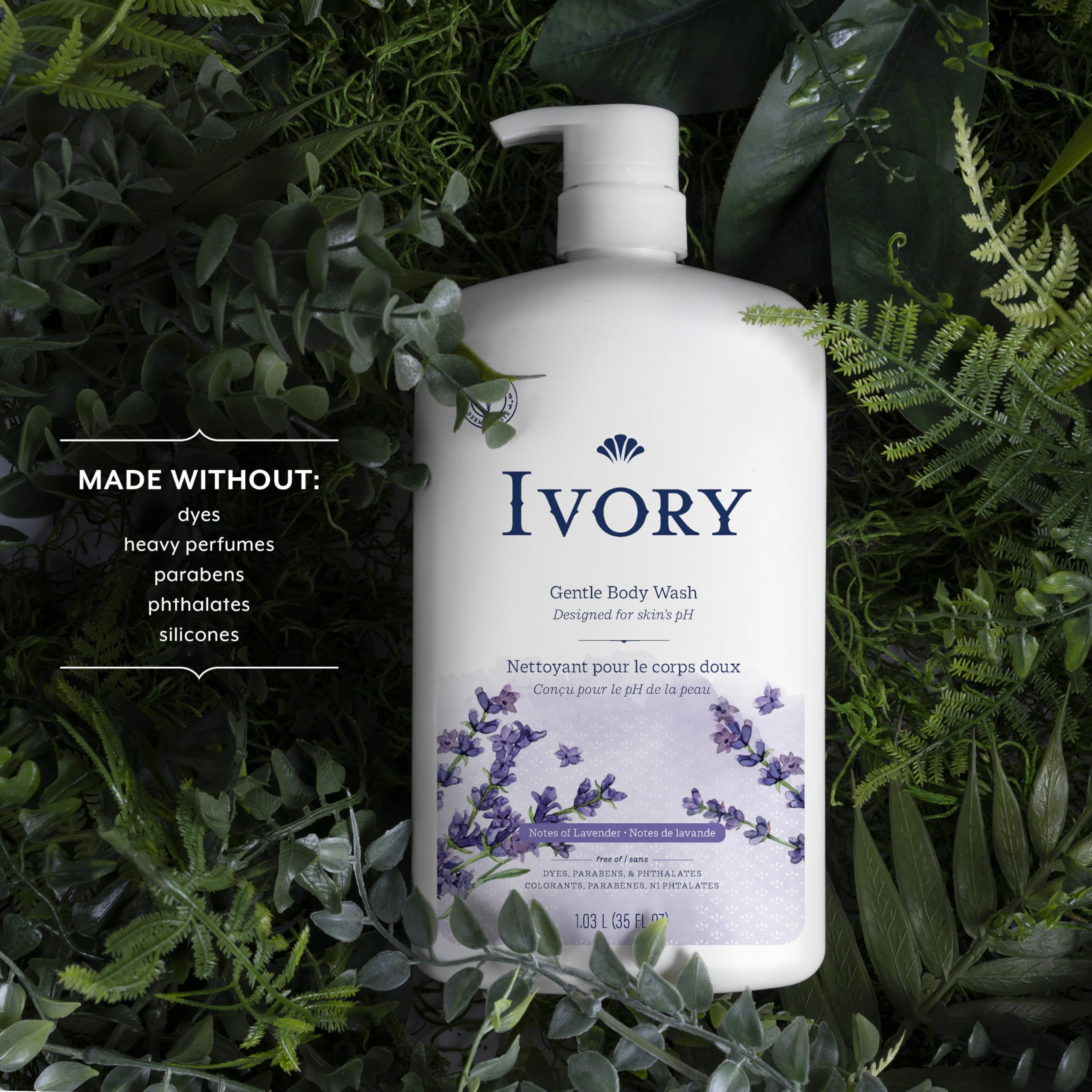 Ivory Gel de Ducha: ingredientes 14 clave para una limpieza simple y efectiva
