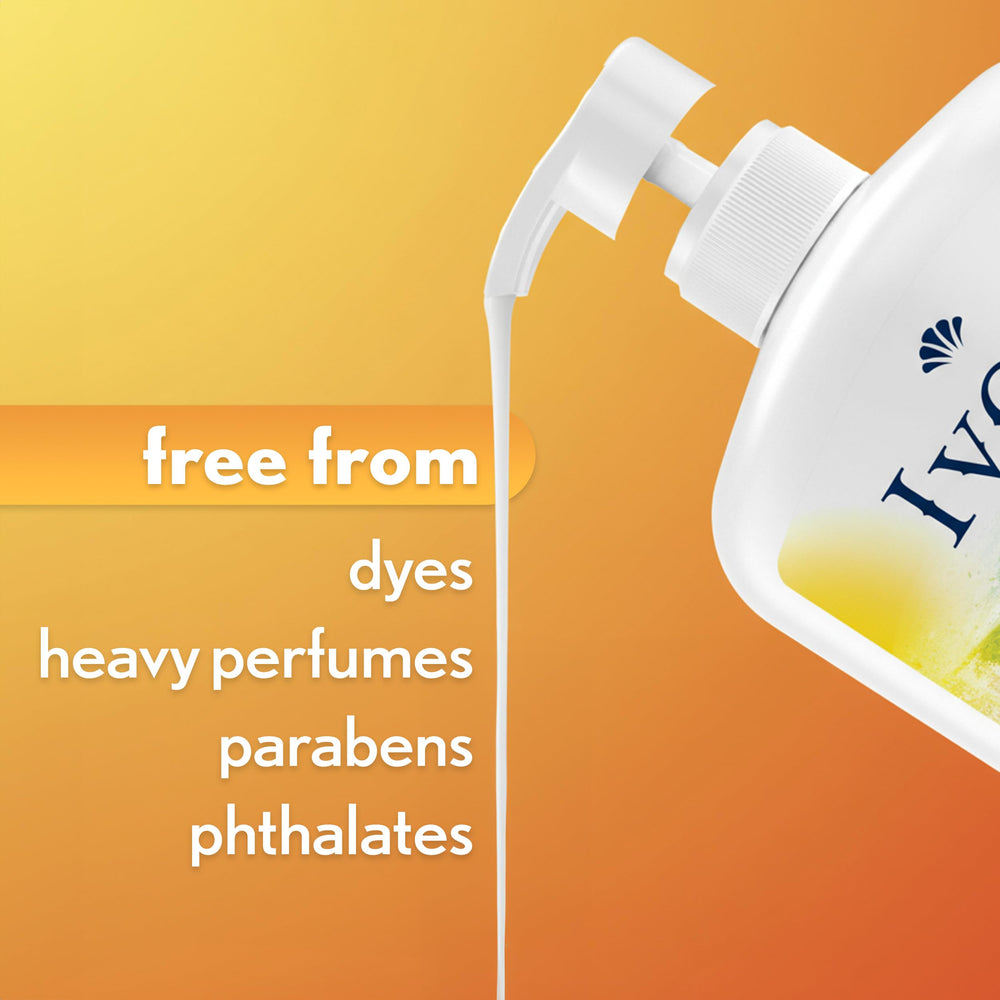 Ivory Body Wash: fórmula con pH balanceado para equilibrio cutáneo.