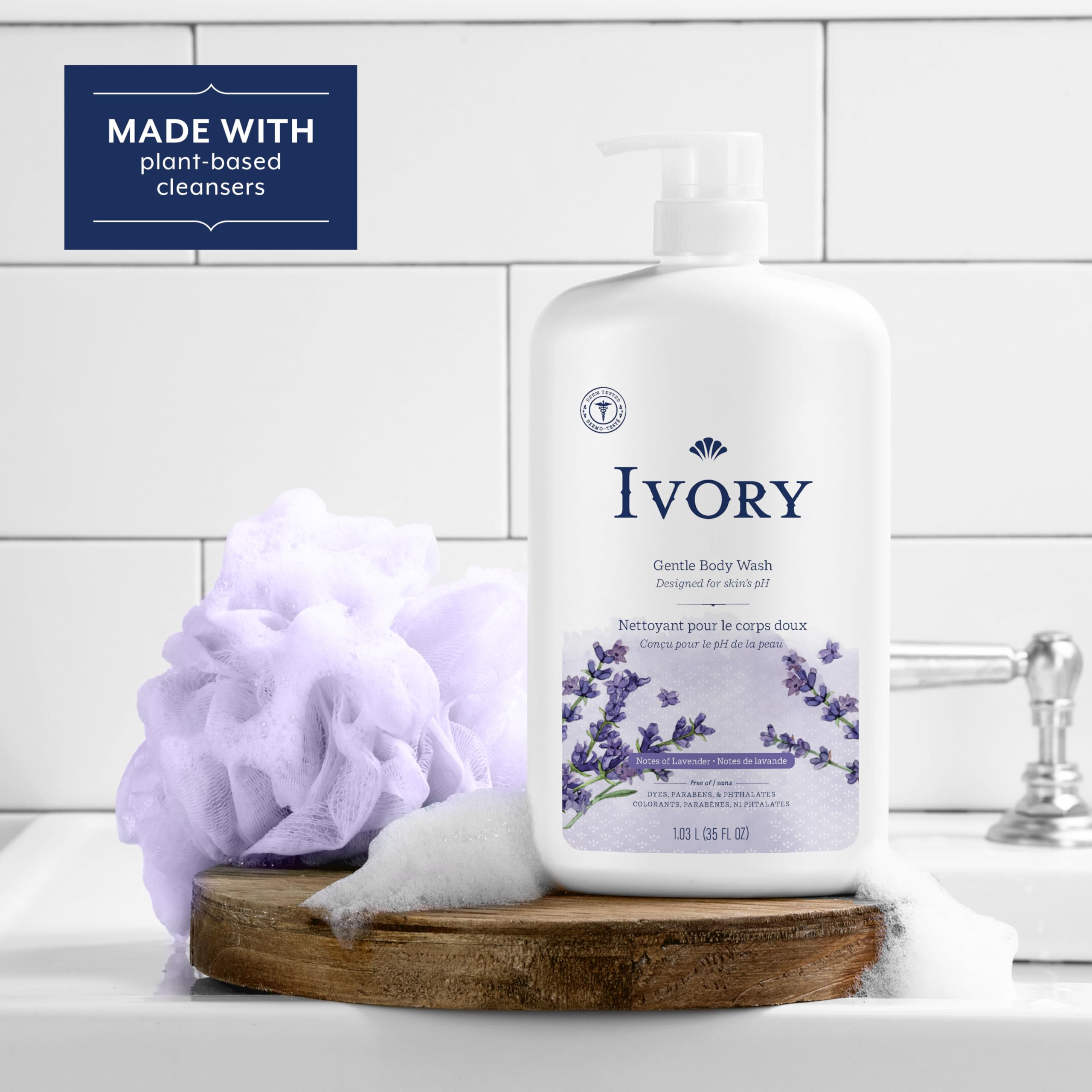 Ivory Gel de Ducha: pH equilibrado para mantener la piel saludable y confortable