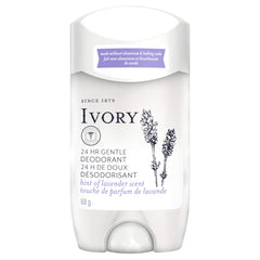 Ivory desodorante sin aluminio con fragancia de lavanda para uso diario