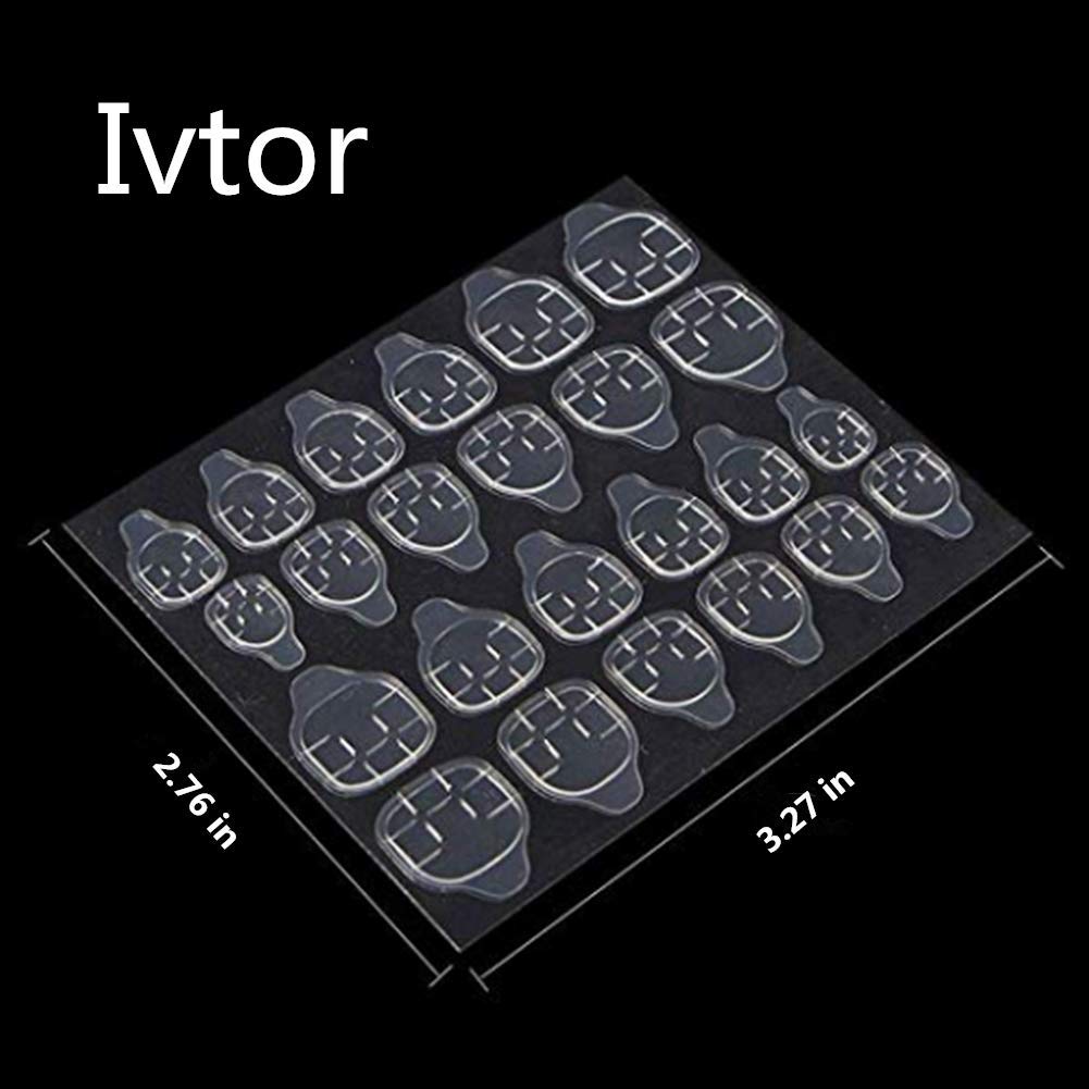 Ivtor adhesivos de gel: fácil de quitar y reutilizables para cambios rápidos.
