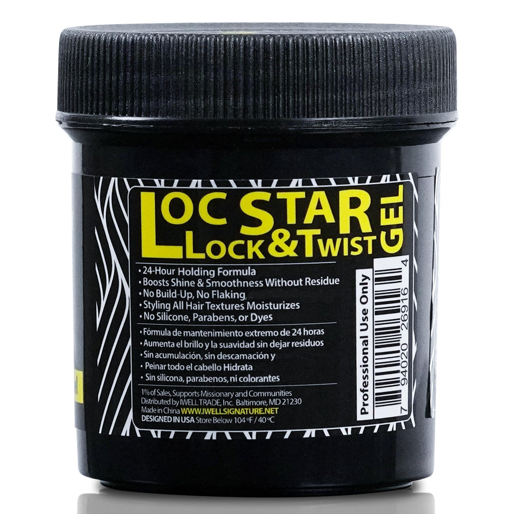 Gel IWELL Signature Loc Star ofrece duración prolongada del peinado.