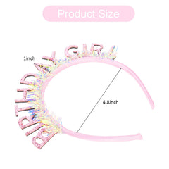 Diadema Jaciya con destellos y luz, ideal para captar atencion en redes