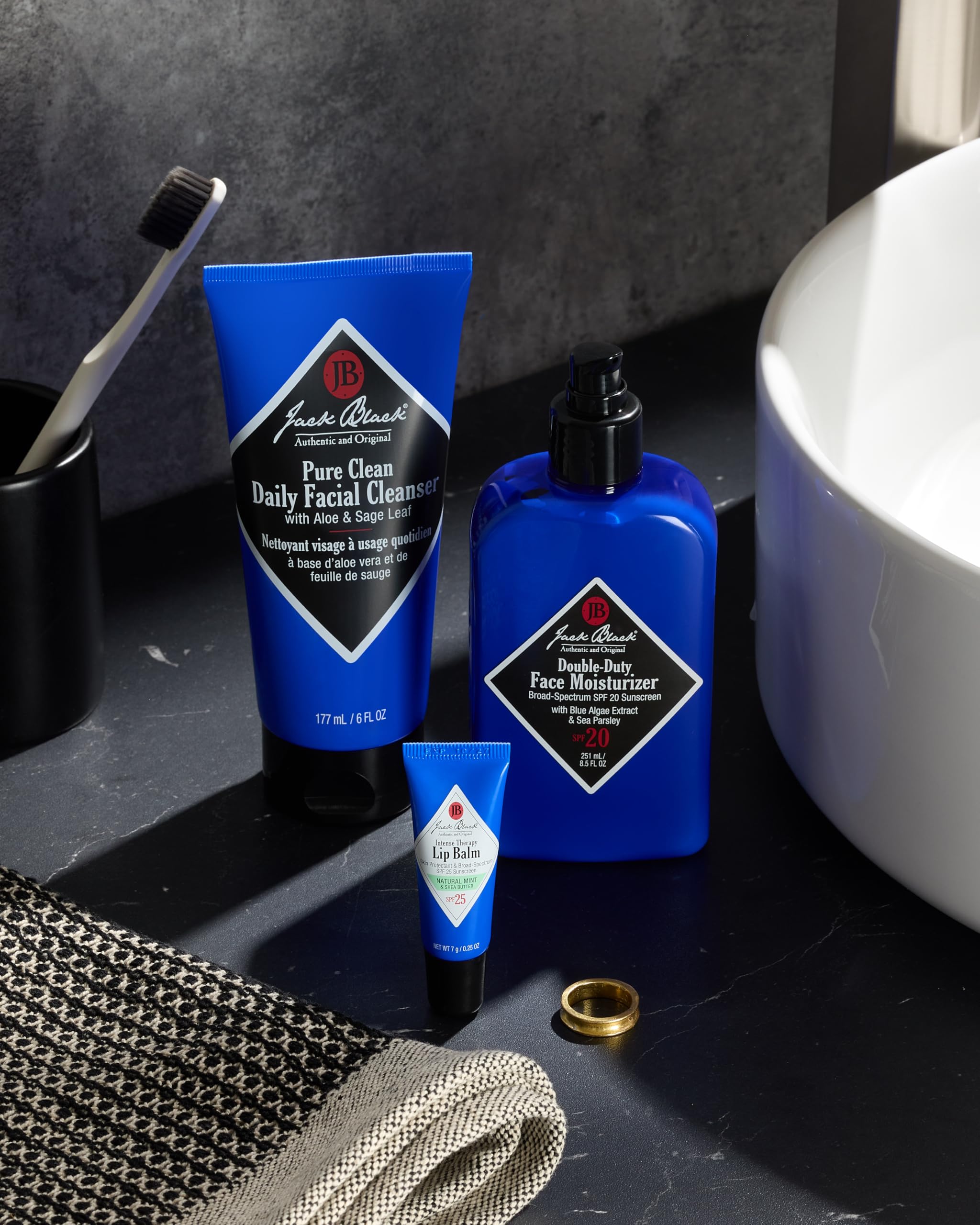 Shea butter and avocado oil ingredients shown in product image.