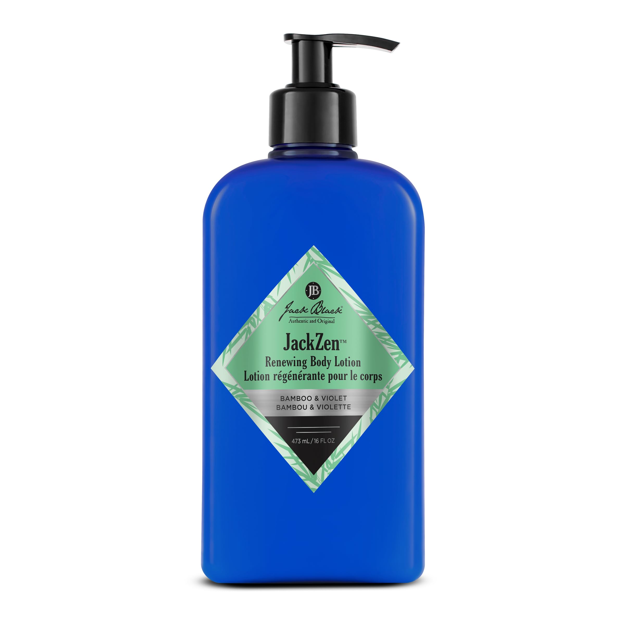 JackZen Loción Corporal renovadora, botella frontal para piel seca, hidratación suave