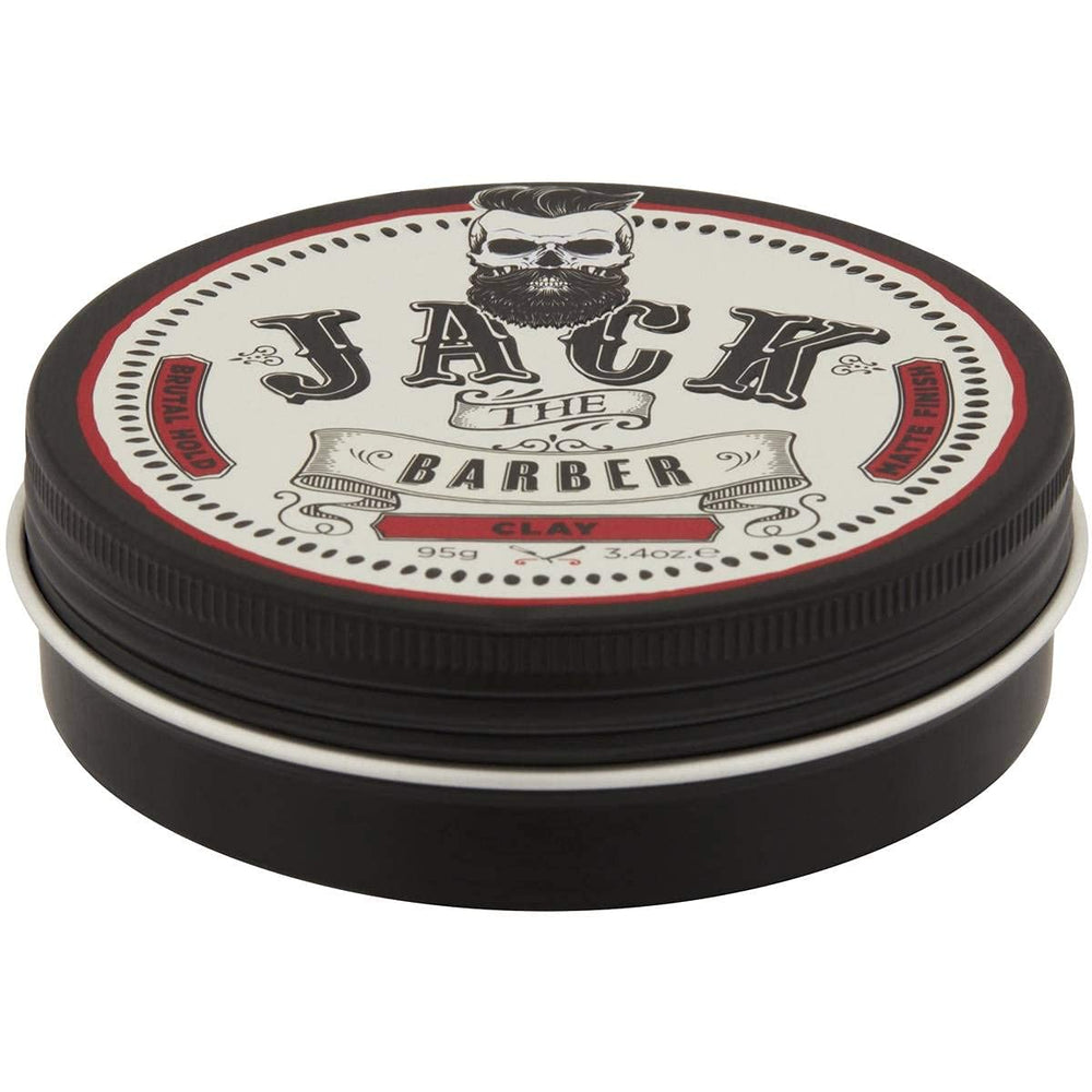 Jack The Barber agarre firme para peinado con fijación duradera.
